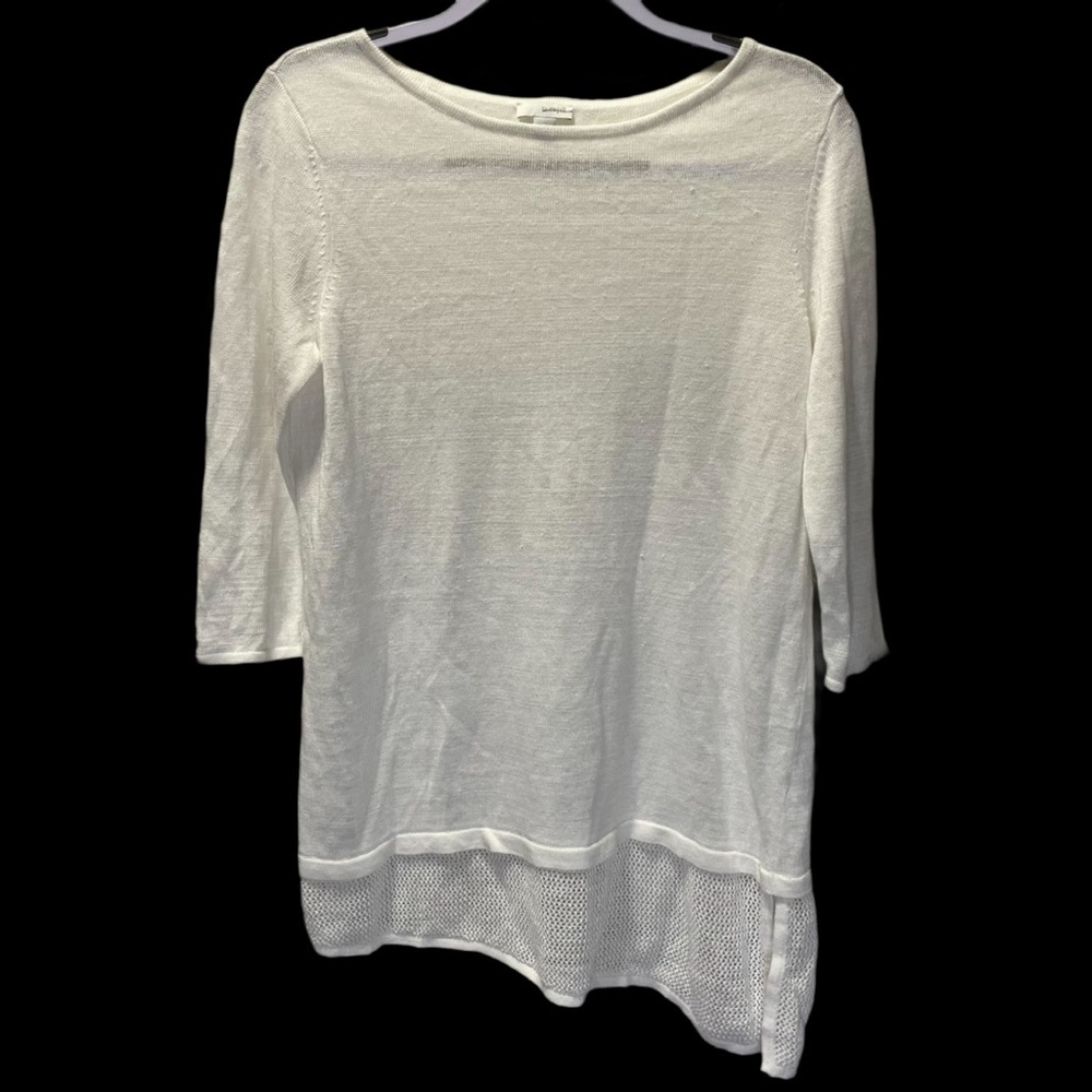 Elegant White Women's Top